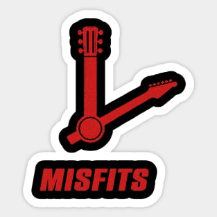 vintage misfits band Sticker